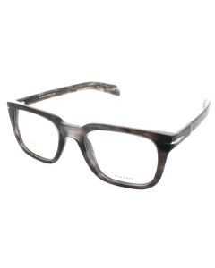 David Beckham 7070-02W8-52 Eyeglasses GREY HORN 52mm