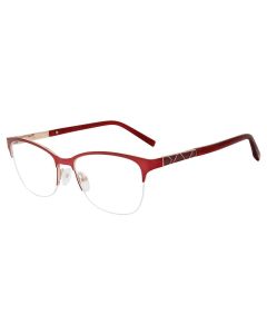 JONES NY OPTICAL VJON496 Eyeglasses BURGUNDY-0BUR 51mm