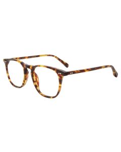 DIFF OPTICAL VDFMXWL Eyeglasses AMBER TORT (BL) ATRB 49mm