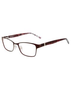 JONES PETITE OPTICAL VJOP155 Eyeglasses BURGUNDY-0BUR 50mm