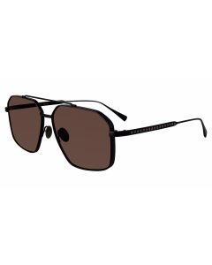 JOHN VARVATOS SUN SJV563 Sunglasses MATTE-BLACK-0BLA 58mm