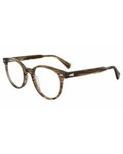JOHN VARVATOS OPTICAL VJV434 Eyeglasses OLIVE-CRYSTAL-0OLI 48mm