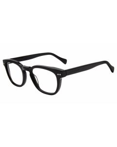 LUCKY BRAND OPTICAL VLBD324 Eyeglasses BLACK/STRIPES (0BLA) 50mm