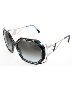 Cazal 8505-C003 Sunglasses PETROL BLUE-SILVER 57mm