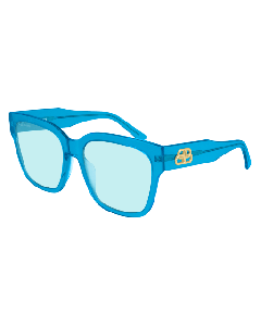 Balenciaga BB0056S Sunglasses 004 LIGHT-BLUE 55mm