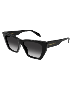 Alexander-McQueen AM0299S Sunglasses 001 BLACK 54mm