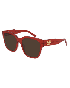 Balenciaga BB0056S Sunglasses 005 RED 55mm