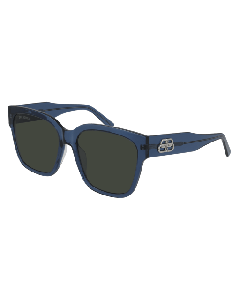 Balenciaga BB0056S Sunglasses 006 BLUE 55mm