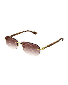 Gucci GG1221S Sunglasses 004 GOLD 56mm