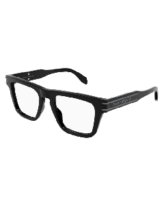 Alexander-McQueen AM0400O Eyeglasses 001 BLACK 52mm