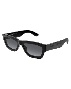 Alexander-McQueen AM0419S Sunglasses 001 BLACK 56mm