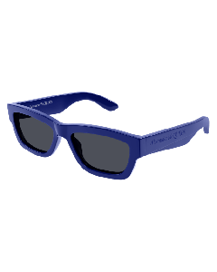 Alexander-McQueen AM0419S Sunglasses 005 BLUE 56mm