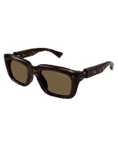 Alexander-McQueen AM0431S Sunglasses 005 HAVANA 54mm