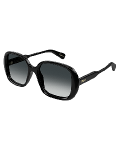 Chloé CH0222S Sunglasses 001 BLACK 55mm