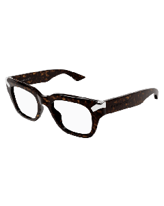 Alexander-McQueen AM0443O Eyeglasses 002 HAVANA 51mm