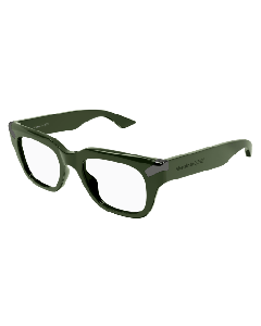 Alexander-McQueen AM0443O Eyeglasses 004 GREEN 51mm