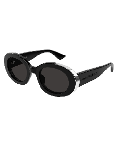 Alexander-McQueen AM0445S Sunglasses 001 BLACK 51mm