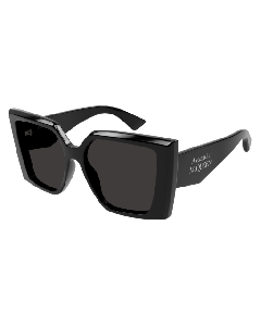Alexander-McQueen AM0467S Sunglasses 001 BLACK 56mm