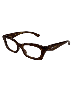 Alexander-McQueen AM0474O Eyeglasses 002 HAVANA 52mm