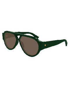 Bottega-Veneta BV1318S Sunglasses 003 GREEN 59mm