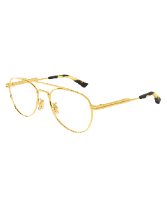 Bottega-Veneta BV1340OK Eyeglasses 001 GOLD 54mm