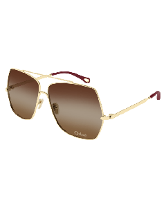 Chloé CH0278S Sunglasses 001 GOLD 62mm
