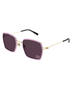 Gucci GG1848S Sunglasses 005 PINK 52mm