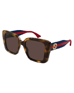 Gucci GG1861S Sunglasses 002 HAVANA 53mm