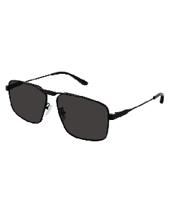 Balenciaga BB0418SK Sunglasses 001 BLACK 62mm