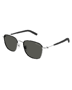 Montblanc MB0392SA Sunglasses 002 SILVER 55mm