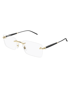 Montblanc MB0411O Eyeglasses 001 GOLD 55mm