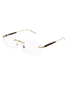 Montblanc MB0411O Eyeglasses 002 GOLD 55mm
