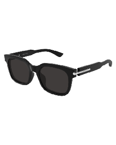 Alexander-McQueen AM0496SA Sunglasses 001 BLACK 54mm