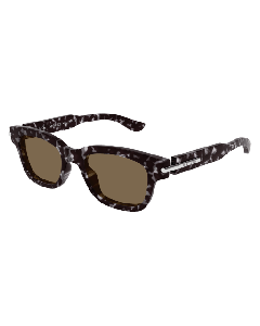 Alexander-McQueen AM0497S Sunglasses 002 HAVANA 51mm