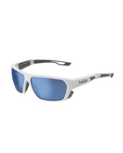 Bolle AIRFIN Sunglasses White Matte Grey Volt+ Offshore Polarized cat 3