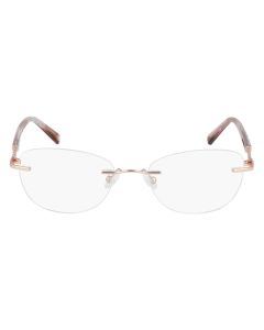 Airlock CHARMED 200 Eyeglasses 770 Semi Matte Rose Gold 52mm