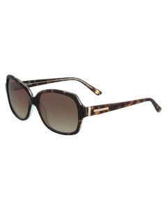 Anne Klein AK7035 Sunglasses 215 Tortoise Crystal 56mm