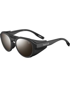 Bolle ASCENDER Sunglasses Black Matte Brown Gun cat 4 - 0012
