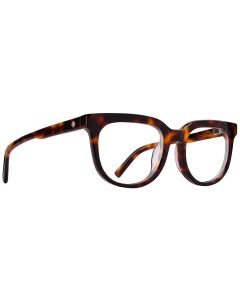 Spy BEWILDER OPTICAL 53 Eyeglasses Honey Tort Demo W/ Spy+ Lens Print