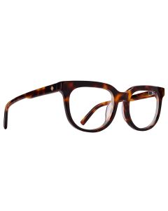 Spy BEWILDER OPTICAL 55 Eyeglasses Honey Tort Demo W/ Spy+ Lens Print