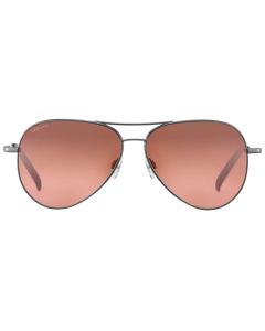 Serengeti CARRARA Sunglasses Shiny Dark Gunmetal Mineral Polarized Drivers Gradient Cat 2 to 3 59mm - 0042