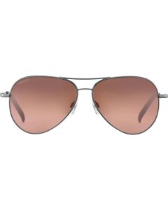 Serengeti CARRARA Sunglasses Matte Dark Gunmetal Mineral Non Polarized Drivers Gradient Cat 2 to 3 59mm - 8453