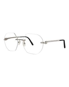 CAVIAR 2400 Eyeglasses 35 SILVER 53mm ladies