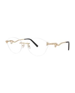 CAVIAR 2412 Eyeglasses 21 GOLD 56mm ladies