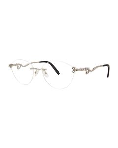 CAVIAR 2412 Eyeglasses 35 SILVER 56mm ladies
