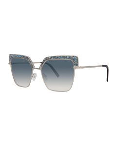 CAVIAR 2418 Sunglasses 35 SILVER 55mm ladies