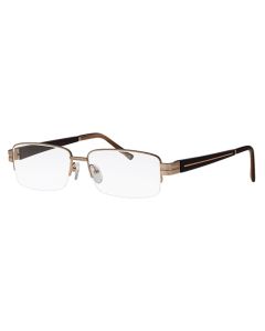 Caviar 1595 Eyeglasses (16) Brown with Bubinga Wood Temples 58mm