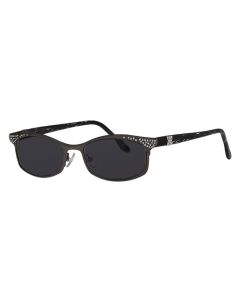 Caviar 1757 Sunglasses (16) Brown/Gold w/Clear Crystal Stones w/Brown Lens 51mm