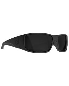 Spy COOPER XL Sunglasses Soft Matte Black Happy Boost Polar Black Mirror - 0286