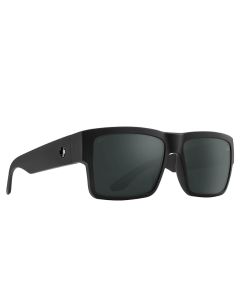 Spy CYRUS Sunglasses Soft Matte Black Happy Boost Polar with Black Mirror